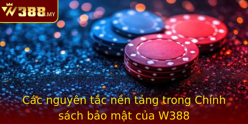 Các nguyên tắc nền tảng trong Chính sách bảo mật của W388