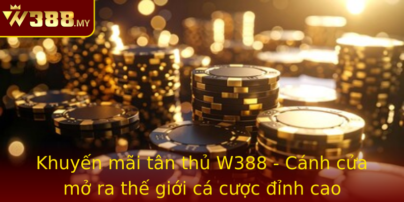 Khuyến mãi tân thủ W388 - Cánh cửa mở ra thế giới cá cược đỉnh cao